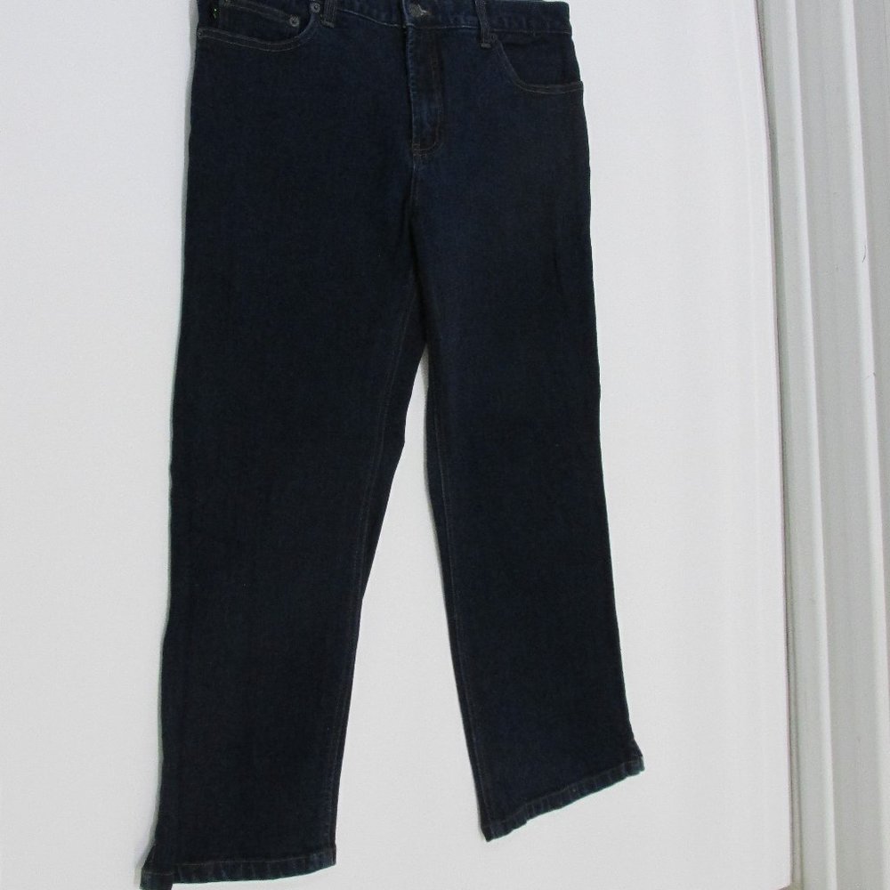 DKNY Women's Vintage Indigo Cropped Capri Jeans